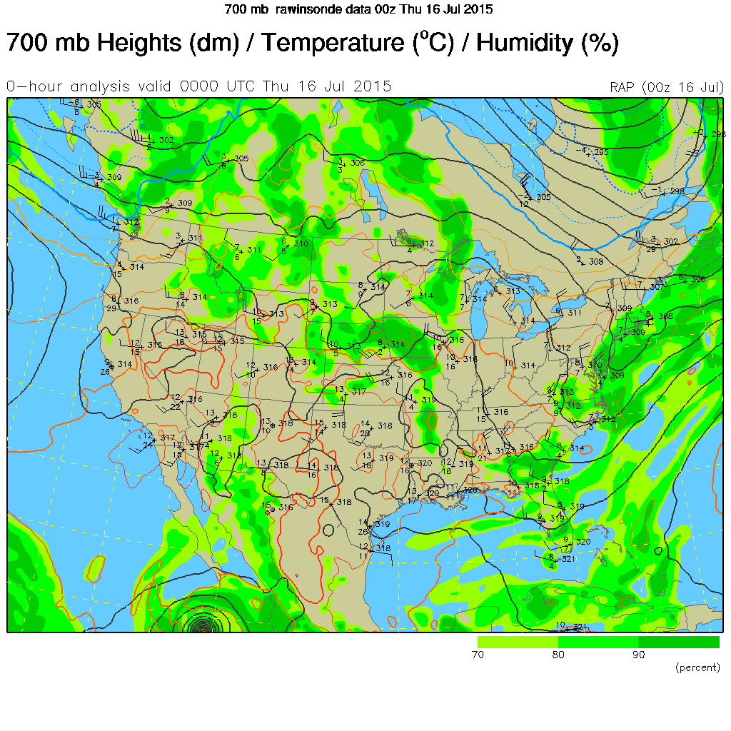 July 15,2015 Thunderstorms Mountain Weather